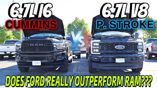 2024 Ram 2500 Cummins VS Ford F250 HO PowerStroke MPG \& Performance Comparison! All I Can Do Is LOL!