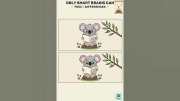 Only Smart Brains Can ⚡ Find 3 Differences | Brain 🧠 Spot puzzle #75
