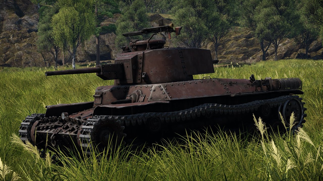 Chi-Ha Kai - Realistic Battles - War Thunder Gameplay [1440p 60FPS]