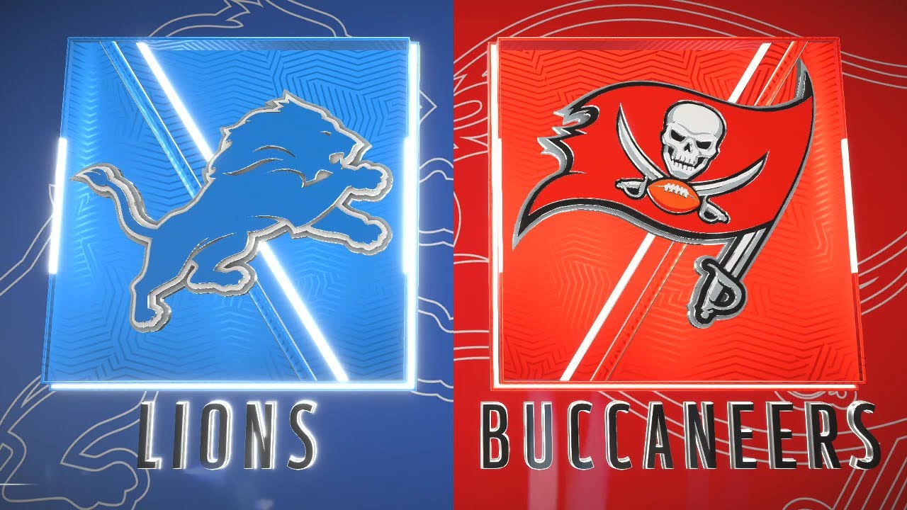 Madden NFL 20 Detroit Lions Vs Tampa Bay Buccaneers Simulation