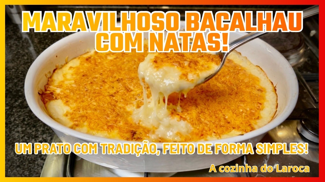 Bacalhau com natas à Laroca #bacalhaucomnatas#bacalhau