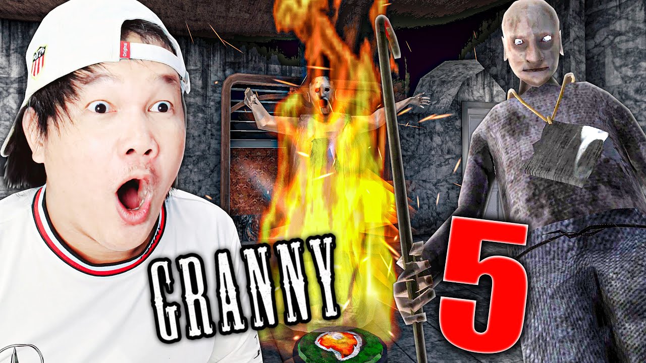 ទីបំផុតលោកយាយកំណាចវគ្គ៥បានមកដល់ហើយ! Granny 5 - Time To Wake Up New Update (Cambodia)