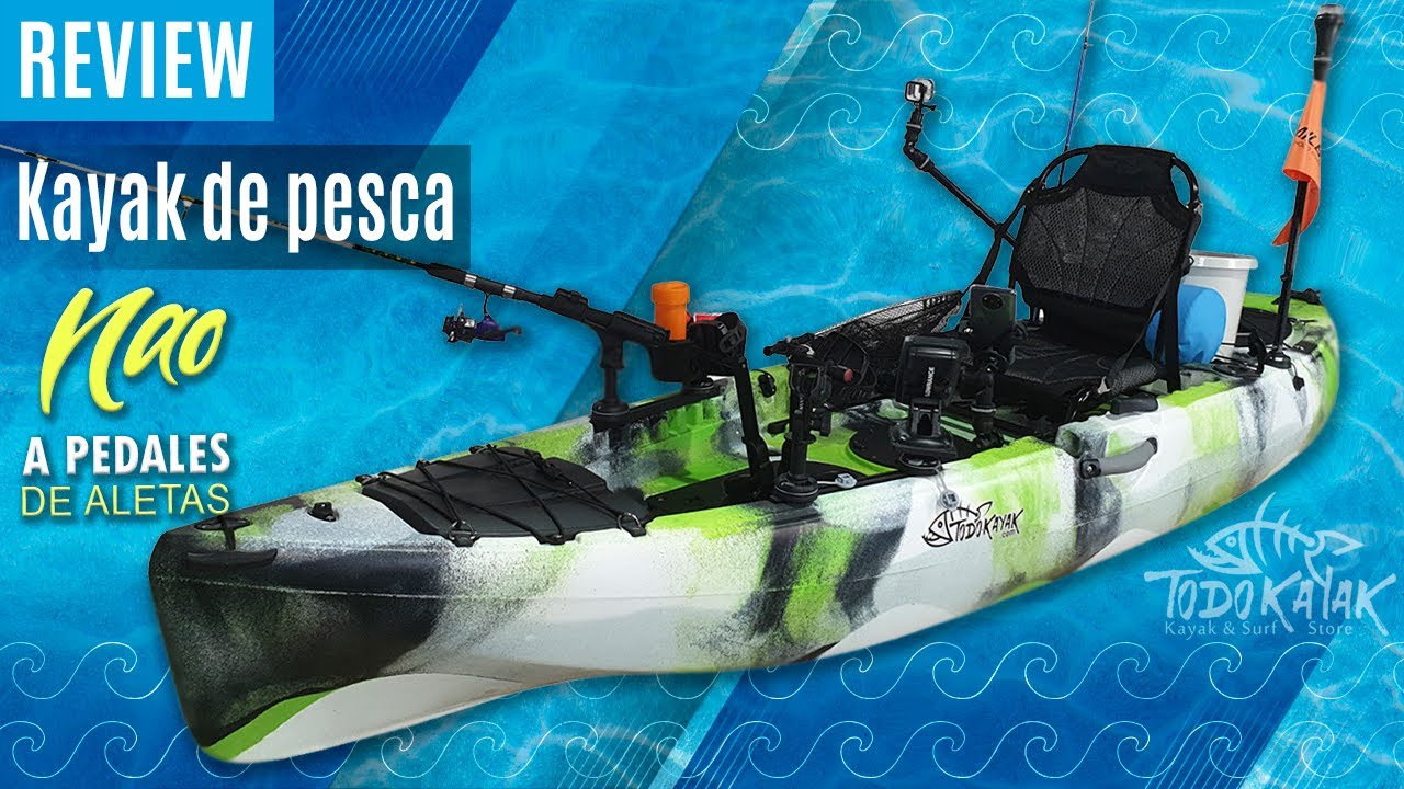 Kayak Hinchable de pesca a pedales Kraken 14