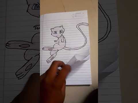 Mew and mewtwo drawing  pokemon