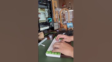 Tester 68 full mod - kailh box red stock - nj68 matcha keycap set