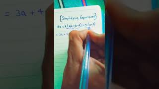 Simplifying expressions |#shorts #ytshorts