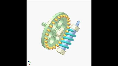 Worm Drive 11: Spring-Worm, Pinned Wheel