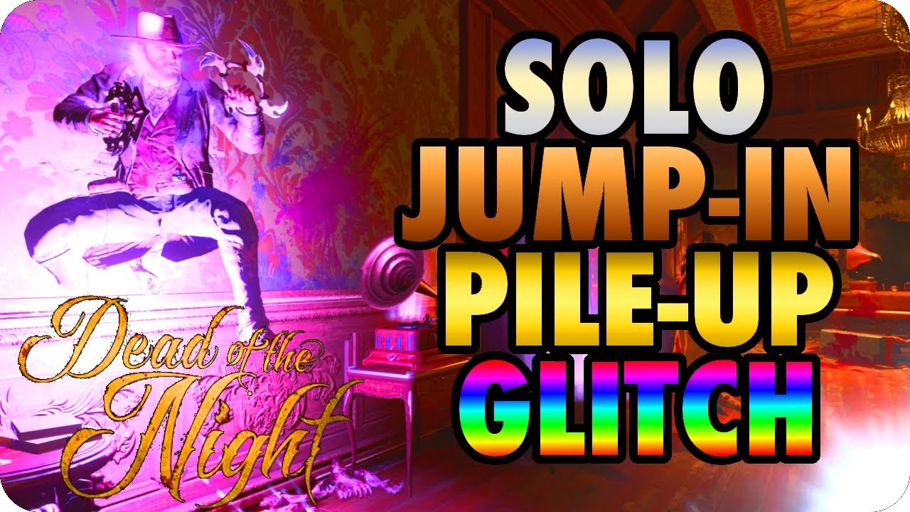 BO4 Zombie Glitches: Solo Jump In Zombie Pile-Up Glitch "Dead Of The Night" Black Ops 4 Glitches
