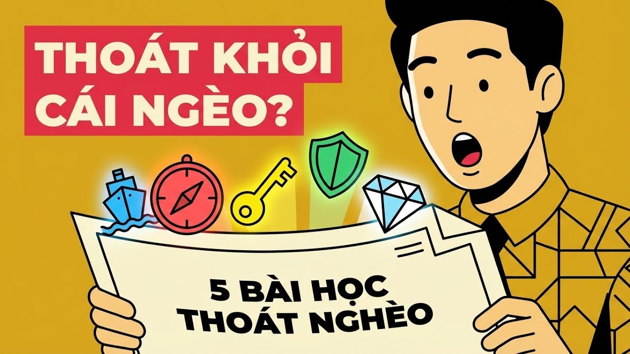 Làm thế nào để THOÁT KHỎI CÁI NGHÈO? 5 Bài Học Thay Đổi Cuộc Đời (Chiến lược Đại dương xanh)