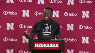 Nebraska Freshman Running Back Jamal Rule Press Conference | Aug. 25, 2026