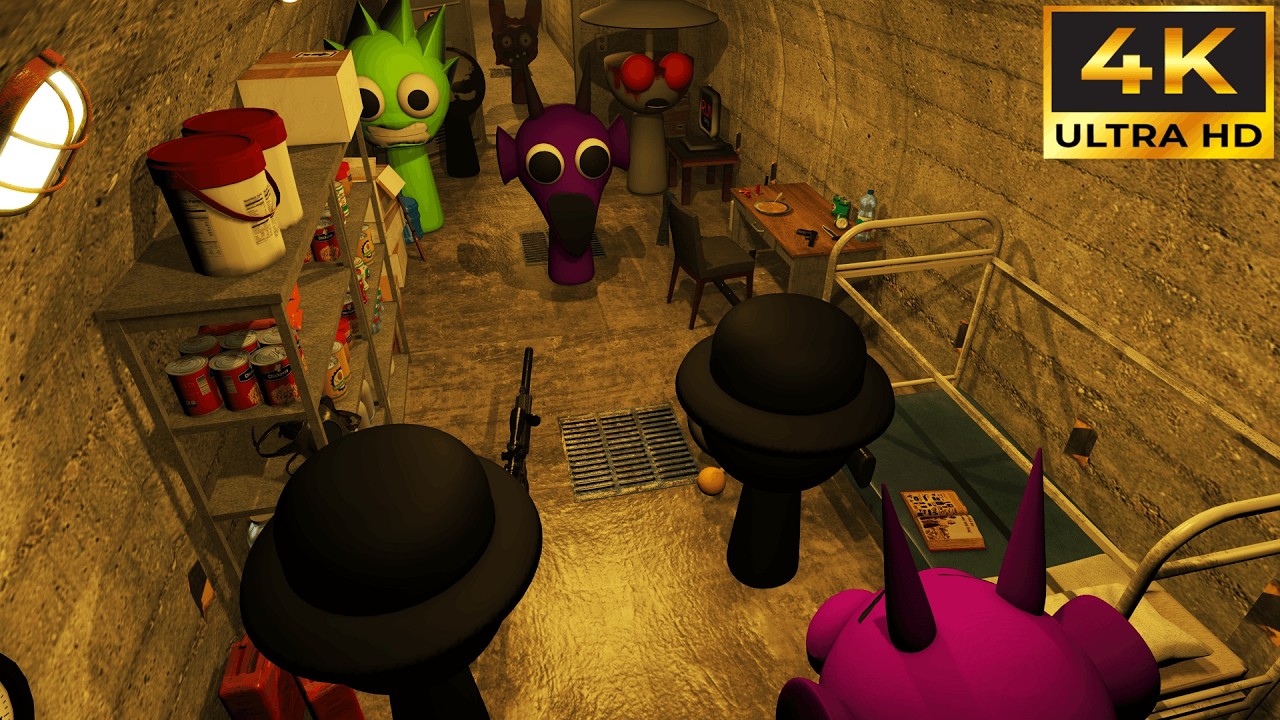 Horror Sprunki Escaped… Now There Are More! 😱 (Part 3)