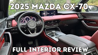2025 Mazda CX-70 - Interior Review