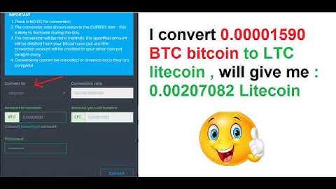 coinpot conversion , how to convert ?