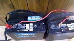 45-watt Harbor Freight Solar, powering my Refrigerator