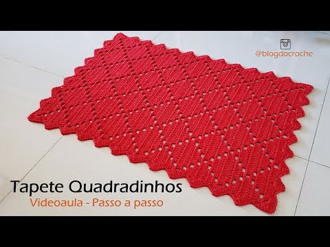 Easy Crochet Squares Rug - Complete Walkthrough!