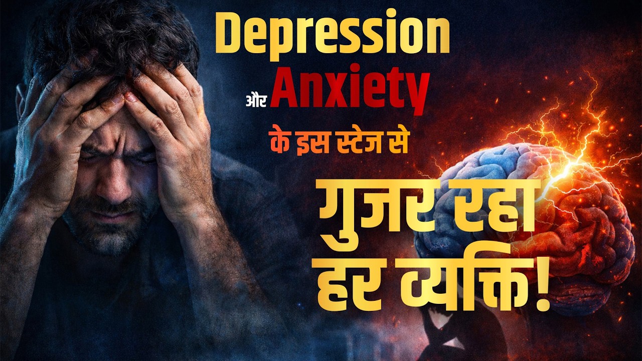 India में 5 करोड़ लोग Depression का शिकार! WHO Report 2025 Shocking Truth | Stress & Anxiety Reality