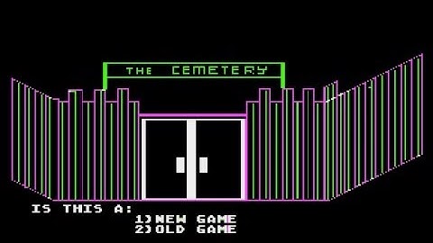 crypt of the undead for Atari 8-bit