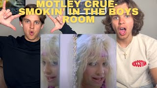 Twins React To Motley Crue- Smokin In The Boys Room!!!