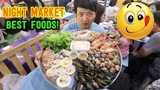 BEST Thai NIGHT MARKET Street Foods!  Rod Fai Train Market Tour