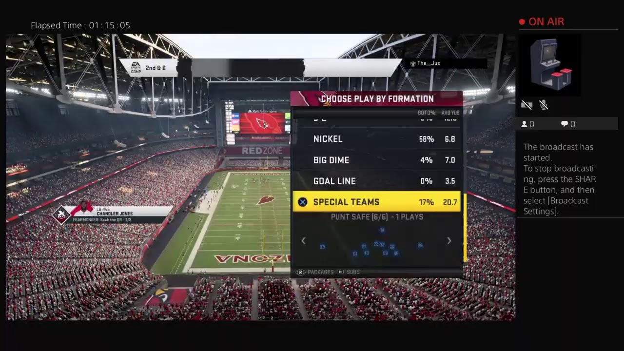 Madden 19 Rage Quit New Special teams Defene !!!