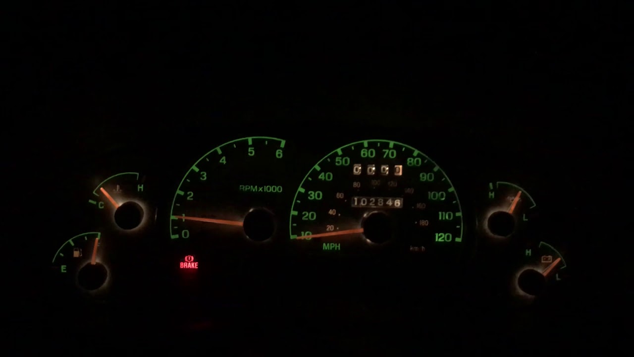 Ford Ranger Instrument Gauge Upgrade from Whitegauges.net - YouTube
