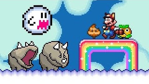 Ghosts in the sky | Super Mario Maker Adventure (SMBX2 MAGLX3)