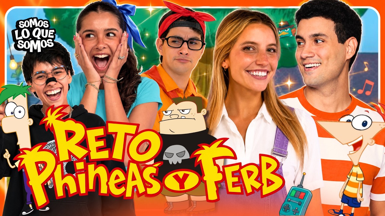 NOS DISFRAZAMOS DE PHINEAS Y FERB!| CUMPLIMOS RETO| SOMOS LO QUE SOMOS