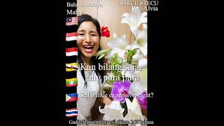 Gadis Jepun Menyanyi Dalam 140 Bahasa vita Alvia stecu Stecu faris Adam