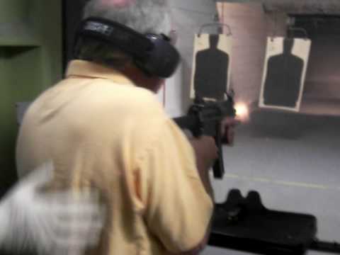 Jimbo in the Las Vegas gun range