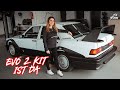 Das EVO 2 Kit ist da | Mercedes 190 W201 - Teil 1 | Lisa Yasmin