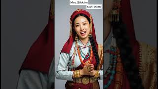 Introduction Of Mrs. Kim Tashi Doma For Mrs. India 2025- 28 States, One Crown