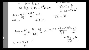 CBSE NCERT Solutions Class 10  Chapter 8 Trigonometric Ratios Exercise 8.1 Question 9
