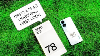 OPPO A78 4g 8+8gb  /FHD+AMOLED Display/67W SUPERVOOC tm Unboxing video/Display finger/ full video 😱👍