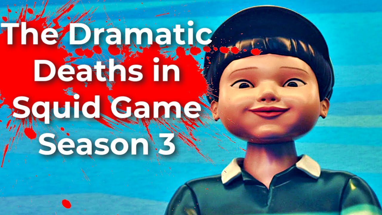 The Most Dramatic and Tragic Deaths in Squid Game season 3 - YouTube
