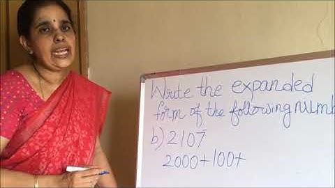 STD -III - MATH-CH.1.NUMBERS - EXPANDED AND SHORT FORM -PART- 3