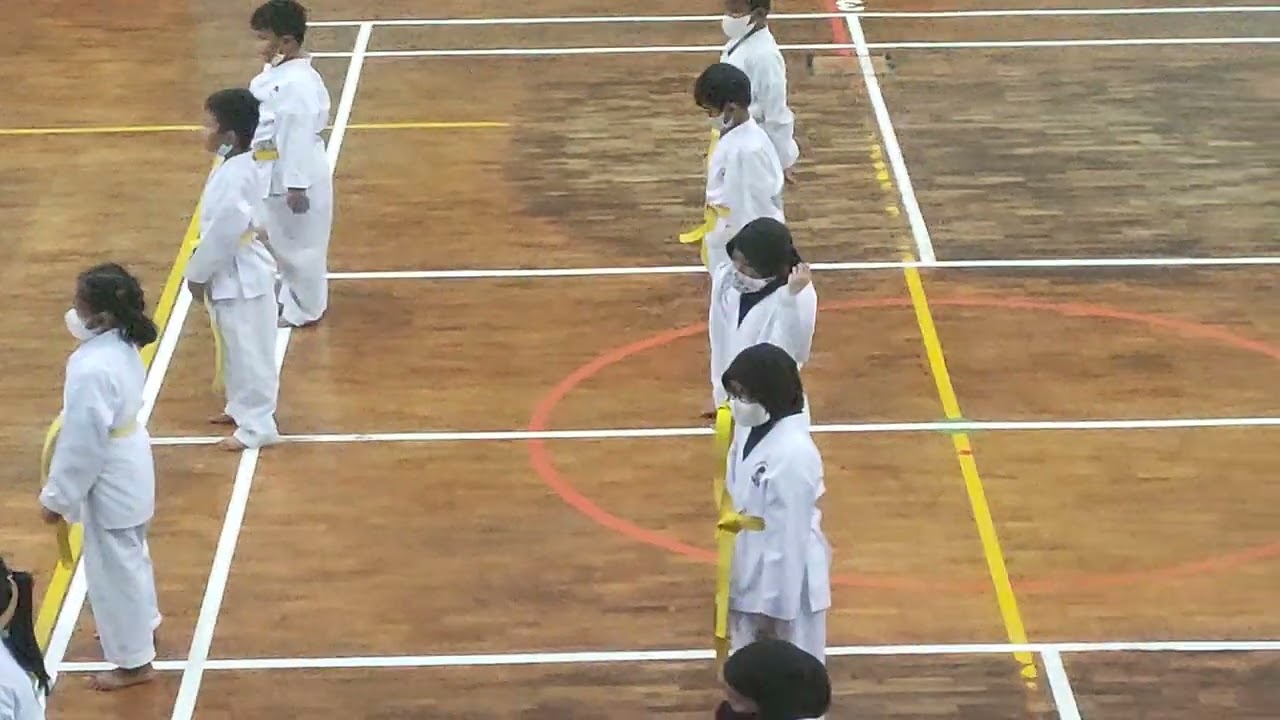 ujian karate kenaikan sabuk (220322)