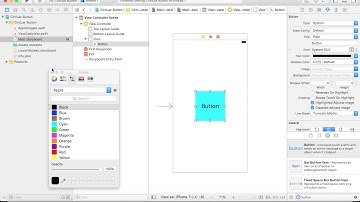 How to create circular button in Xcode 8