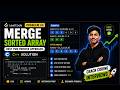 LeetCode 88: Merge Sorted Array in C++ | Two Pointer Approach 🚀#leetcode #cpp #dsa #coding