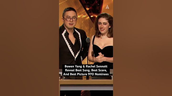 Bowen Yang & Rachel Sennott Reveal Best Song, Best Score, And Best Picture 97th #Oscar Nominees