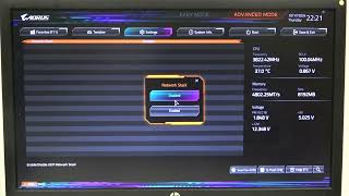 How to Enable/Disable Network Stack on Gigabyte AORUS X870 Series Motherboard | Step-by-Step Guide