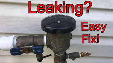 Backflow Preventer Repair