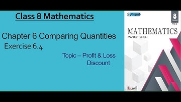 Class 8 Maths | Chapter 6 Comparing Quantities Exercise 6.4 || Question 2 ,3 ,4 || Discount
