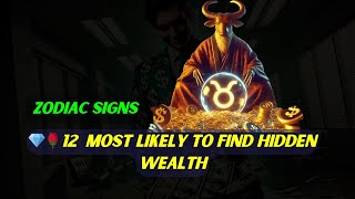 💎🌹12 Zodiac Signs Most Likely to Find Hidden Wealth