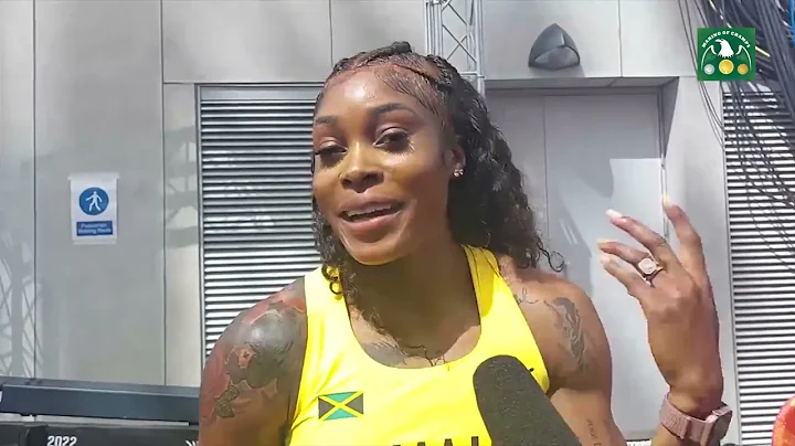 Elaine Thompson Herah at the 2022 Commonwealth Gam...