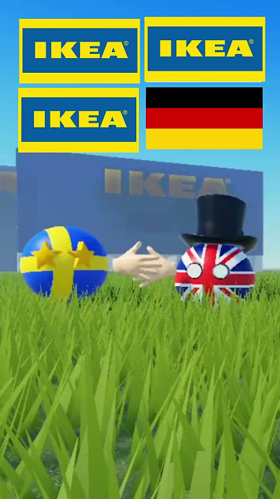 scp ikea 3008 in roblox! sweden meets countries. #countryballs