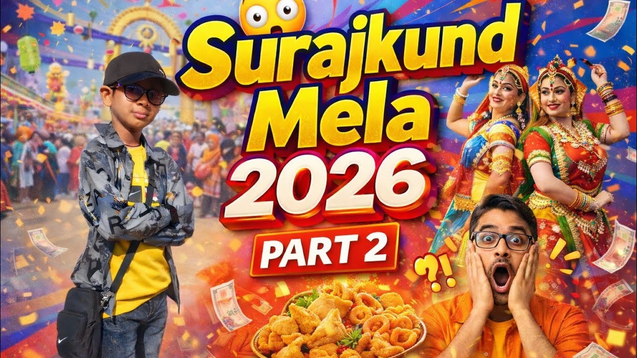 Shock Ho Jaoge 😱 Surajkund Mela Mein Ye Sab Mila! surajkund Mela, 2026 vlog