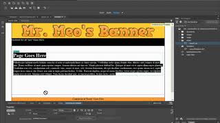 5 Creating Site Templates in  Dreamweaver CC