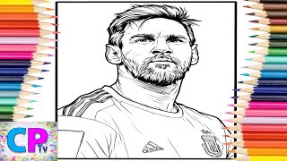 Messi/Portrait of Lionel Messi/Messi Coloring Pages/Elektronomia & RUD - Memory [NCS Release]
