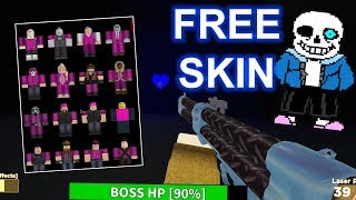 FREE SANS SKIN/EFFECT IN ARSENAL!! | ROBLOX