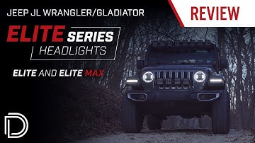 The BEST Headlights for your Jeep! JL/JT Elite Max Headlights | Diode Dynamics